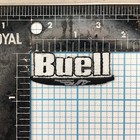 Vintage Buell Usa Motorcycles Advertising Small 1.75" Text Logo Iron On Patch