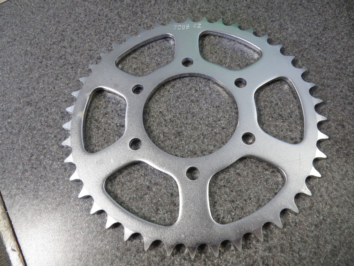 NOS 42T Rear Sprocket Fits: Kawasaki 96-04 ZX-7 ZX-7R 706S-42 | eBay