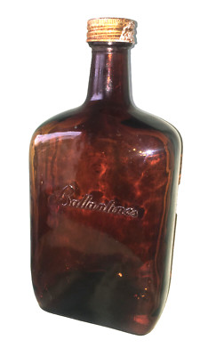 Große leere 3L Flasche Jerobeam von Ballantines Schraubverschluss
