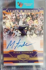 2020 Panini Leaps and Bounds AUTO 2023 Update Orange #LB-MA Mark Andrews /75