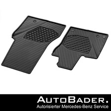 Original Smart Allwetter Gummimatten Schwarz VORNE SMART 453 Fortwo Forfour  NEU