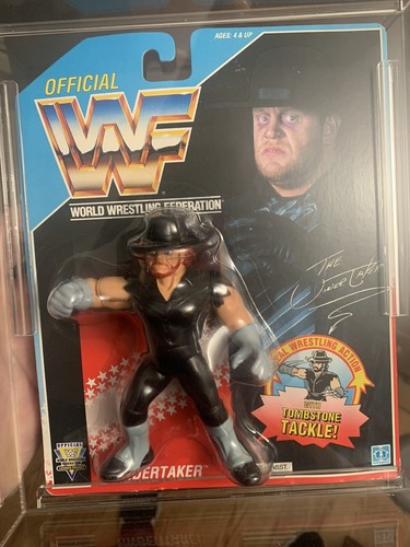 MOC WWF Hasbro Series 4 The Undertaker Wrestling A...