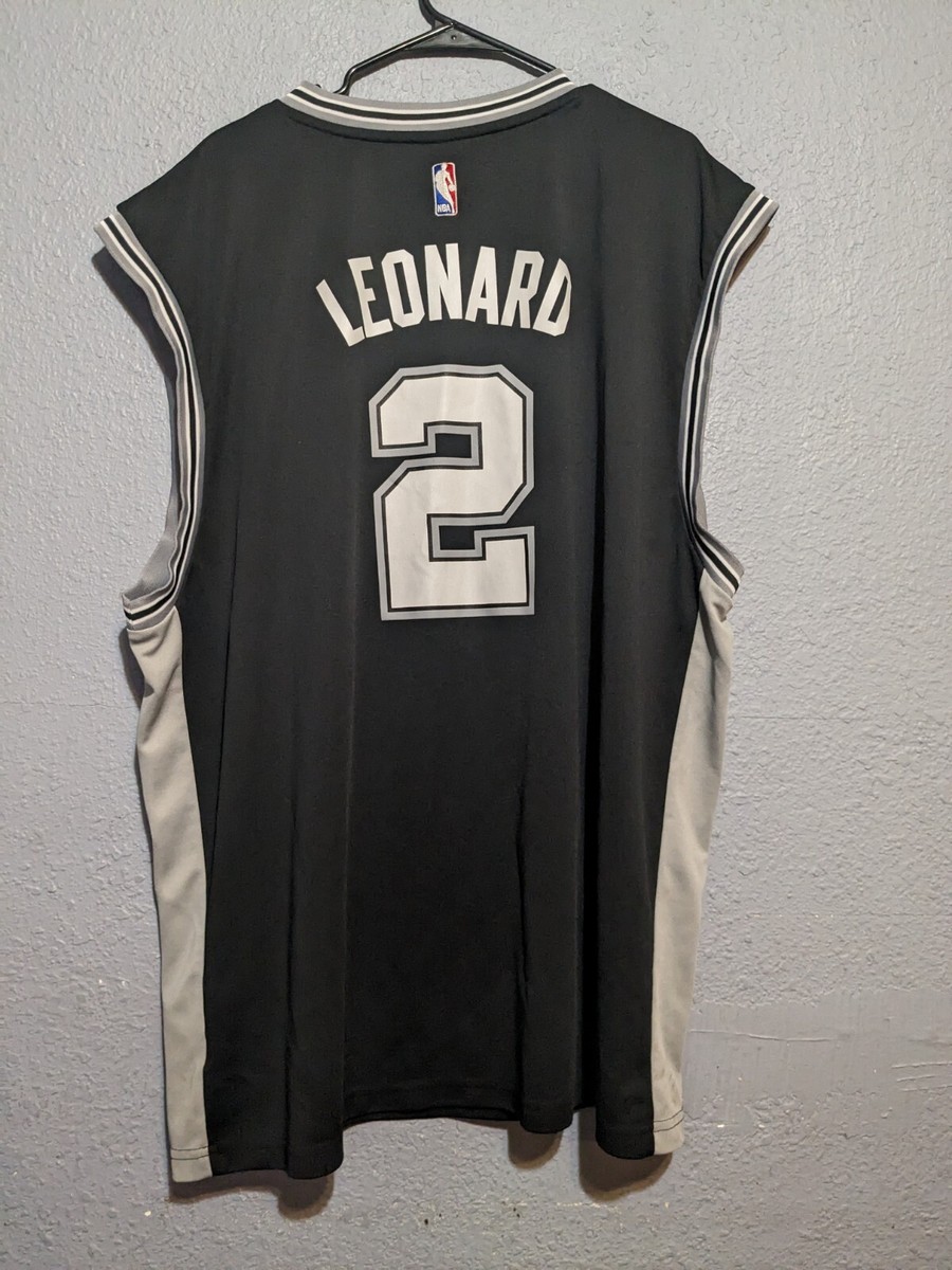 Adidas San Antonio Spurs Kawhi Leonard #2 NBA Jersey Men's