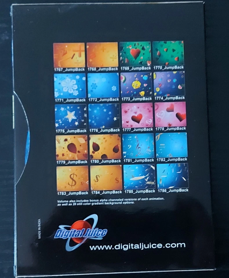 Digital Juice Jump Backs JB55 Drift Away I DVD-Rom New Open Box - Image 2 of 3