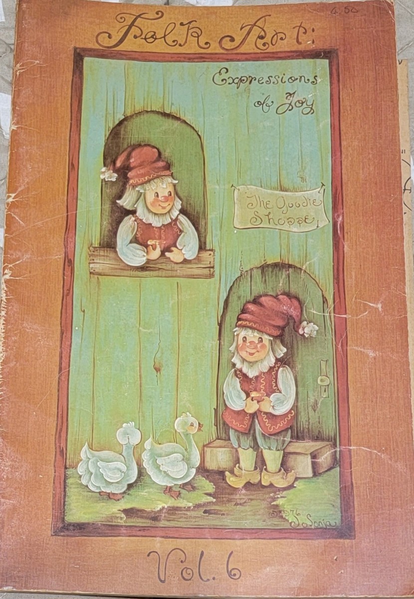 Vintage 1975 Folk Art Expressions Of Joy Jo Sonja Jansen