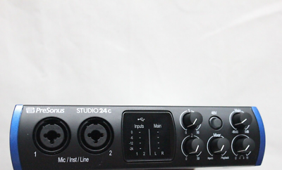 Presonus Studio 24C 2X2 192 Khz USB Compatible Audio Interface