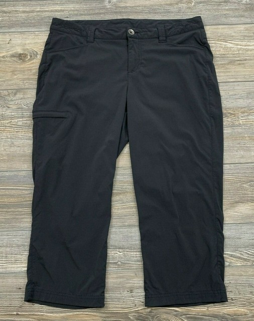 Eddie Bauer Pants Women's 10 Cropped HikingOutdoorAthleticNylon