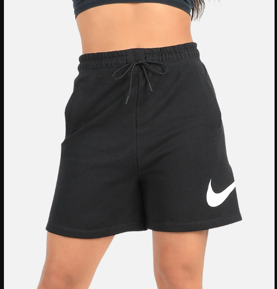 Super beauty product restock quality top! Nike NSW SWOOSH FRENCH TERRY SHORTS Very popular 3 WHITE WOMENapos;S BLACK