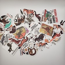 Horse Stickers Pony Riding 50 Qty 2 Inches Approximately