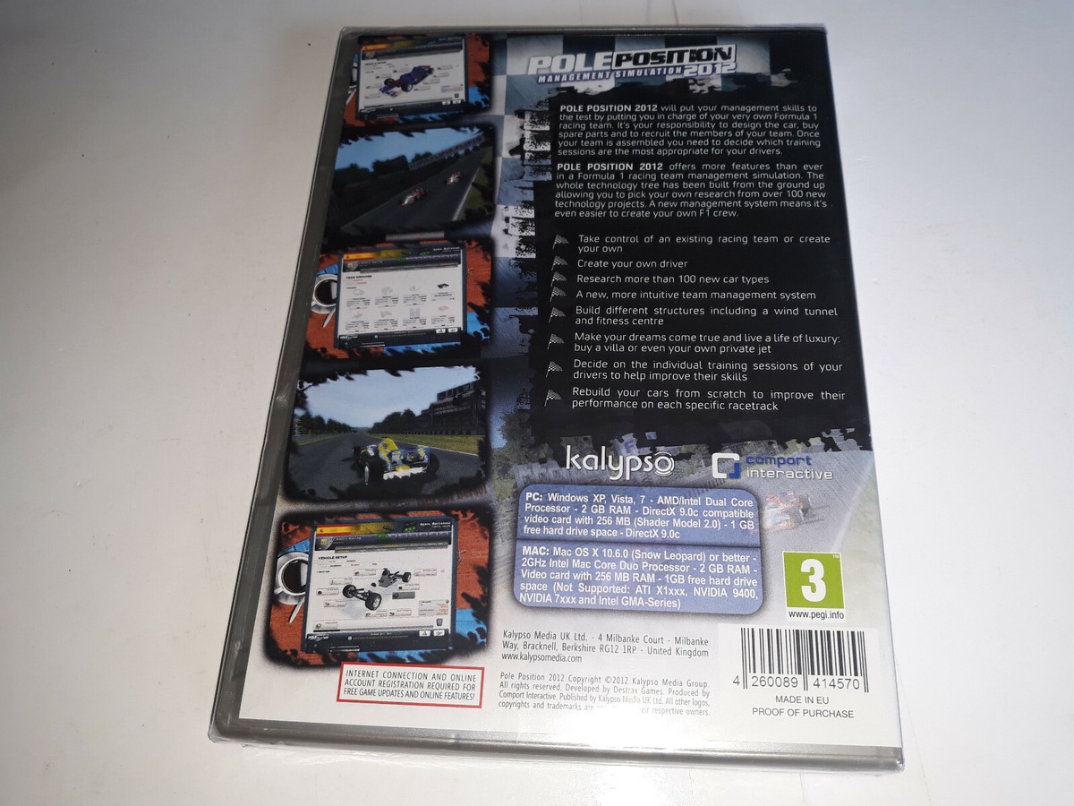 海外版→PC→Pole Position 2012 Pole Position 2012 - PC Game - N000001 | eBay