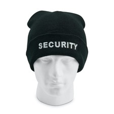 SECURITY BOB HAT DOORMAN BOUNCER WORK GUARD BEANIE 