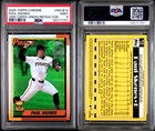 2025 Topps Chrome - 1990 Topps Paul Skenes #90CB-13 Green Refractor /99 PSA 9