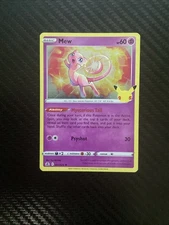 Mew Holo Rare Celebrations 011/025 - NM