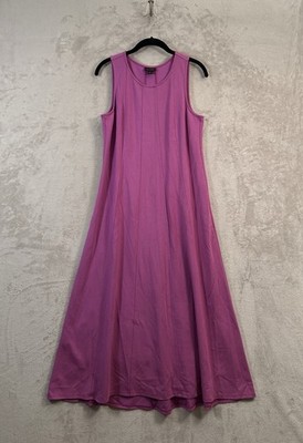 J. Jill Wearever Double Face Jersey Seamed Maxi Dress Size XS Travel Workleisure