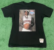 Mitchell And Ness Allen Iverson Hardwood Classics Shirt Size Mens Medium
