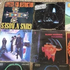 Rock Vinyl LP Lot Guns N' Roses Kiss Elvis Presley Black Sabbath