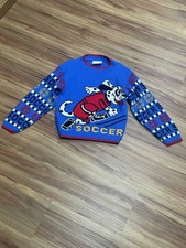 Hot Cashews Kids Vintage Dalmatian Sweater Size 6