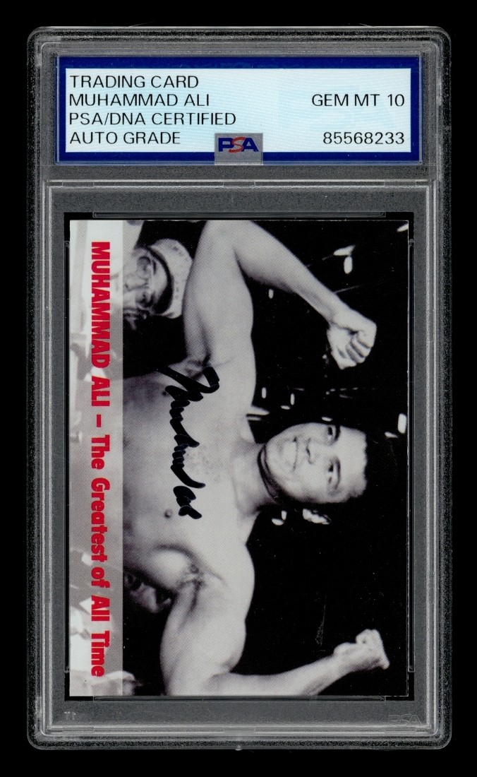 1994 Collector's Edge Tri-Star: Muhammad Ali Auto PSA 10 GEM MINT
