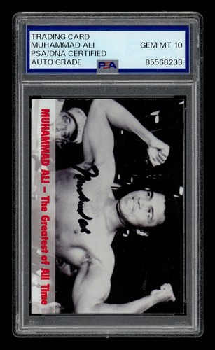 1994 Collector's Edge Tri-Star: Muhammad Ali Auto PSA 10 GEM MINT