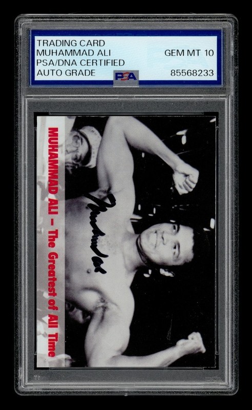 1994 Collector's Edge Tri-Star: Muhammad Ali Auto PSA 10 GEM MINT