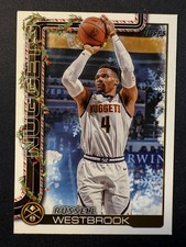 2025 Topps Holiday #H81 Russell Westbrook Denver Nuggets