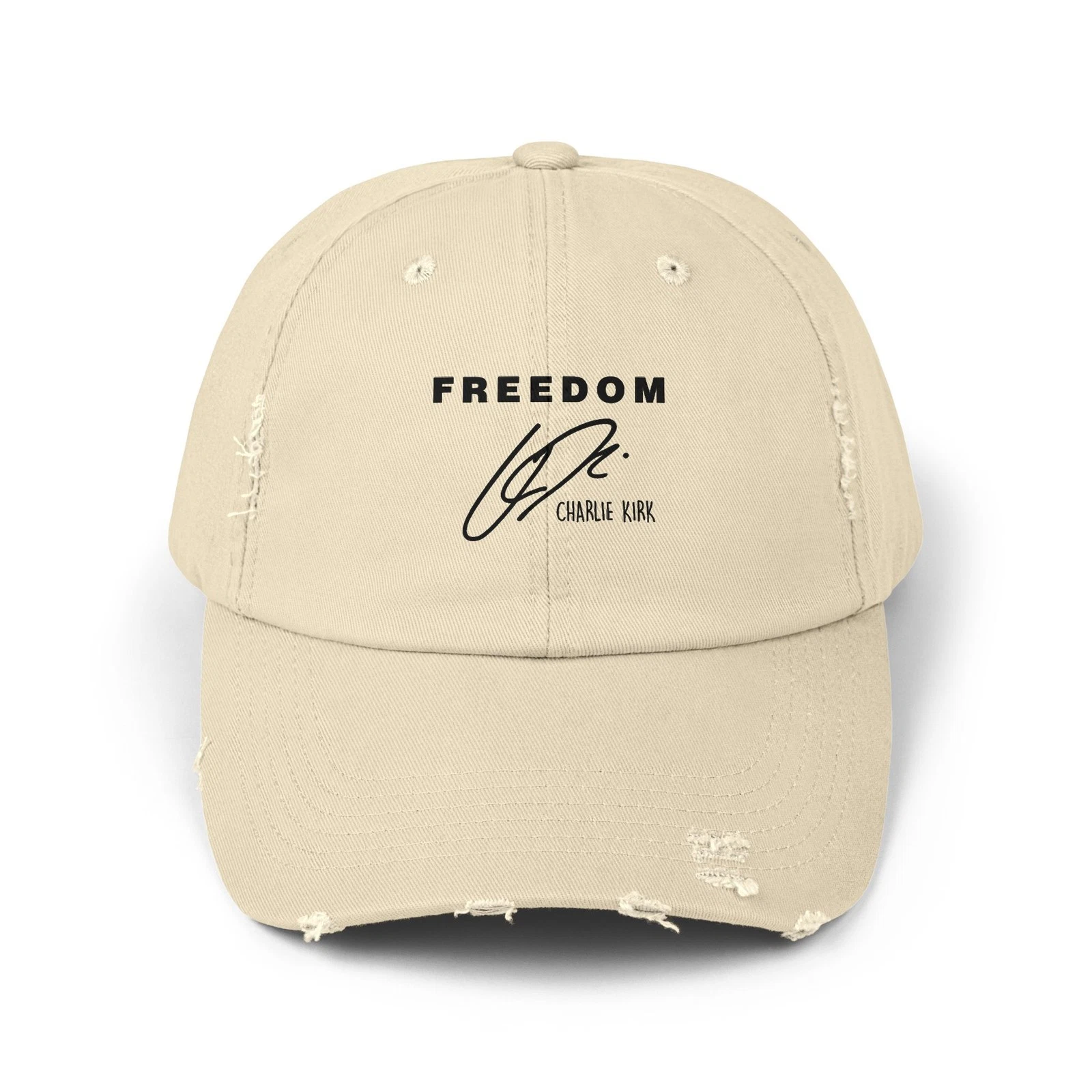 Charlie Kirk Hat – Political Distressed Cap