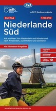 BVA ADFC Radtourenkarte Niederlande Süd, mit...