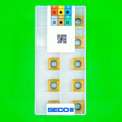 SECO SCET120612T-M11  F40M  Wendeschneidplatten 10 Stück NEU - Bild 1 von 4