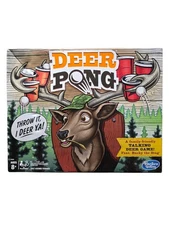 Deer Pong Talking Deer Head Drinking Party Game Family Board Game Fun New