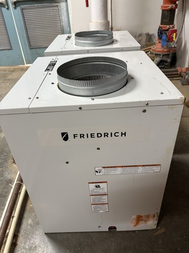 Friedrich VH10A08-SHPT1G Rooftop Packaged AC Unit 1 Phase 208/230V Steel White