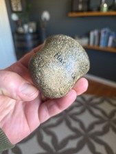 AUTHENTIC ARROWHEADS OHIO HAMMERSTONE INDIAN ARTIFACT STONE TOOL