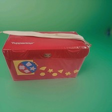 Vintage 1966 Tupperware TupperToys Toys Carrying Case