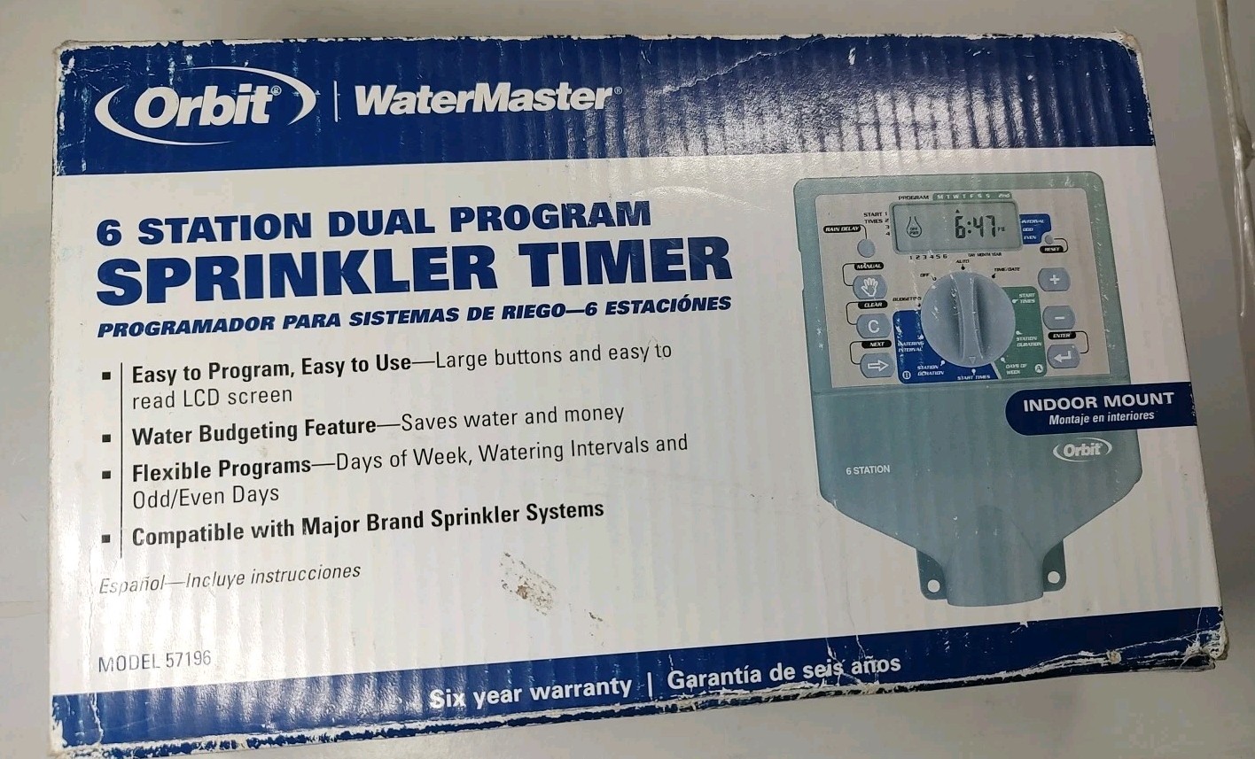 Dual Program Sprinkler Timer Model 57196