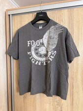 T-shirt Foo Fighters vintage rock band oversize uomo taglia 2XL adatta come S