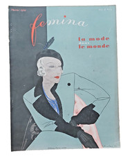 REVUE FEMINA Février 1932 La mode dans le monde Pierre LAFITTE VIONNET MIRANDE