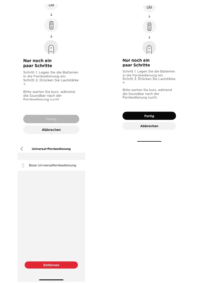 Mando a distancia universal original Bose Soundbar 500/700 - Imagen 3 de 3