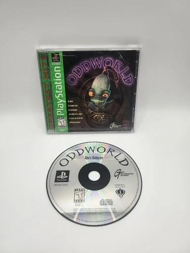 Oddworld: Abe's Oddysee (Sony PlayStation 1, 1997) CIB Rare Tested PS1 PSX Retro