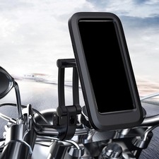 Universal Motorcycle Phone Mount Shockproof ABS Clamp Upgrades for Motorcycle