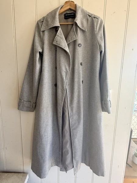 The Fifth Label Grey Trenchcoat Size XS; Business Casual