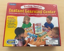 Lakeshore Ending Sounds Instant Learning Center Educational Game K1 Grades New