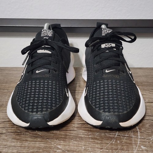 Nike Interact Run (FD2291-001) Men's Running Size Sneakers Size 8 Black - Picture 2 of 9