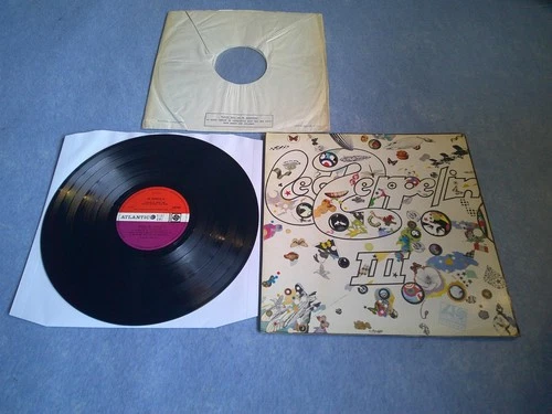 LED ZEPPELIN III 3 VINYL UK 1ST PRESS PETER GRANT CREDIT NEAR MINT PROG AUDIO
