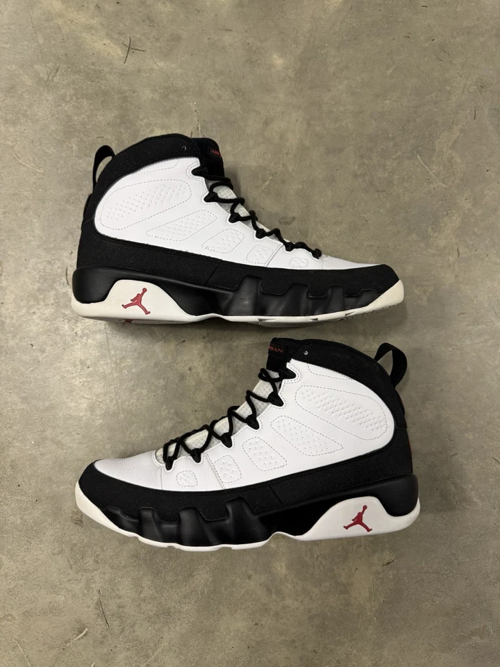 Sapato masculino Jordan 9 retrô Space Jam 2016 tamanho 12 LIMPO 302370-112 autêntico - Imagem 2 de 4