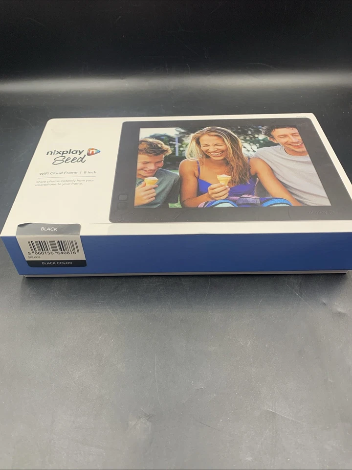 Nixplay Seed 8 inch Digital Photo Frame Black - W08D - Image 3 of 4
