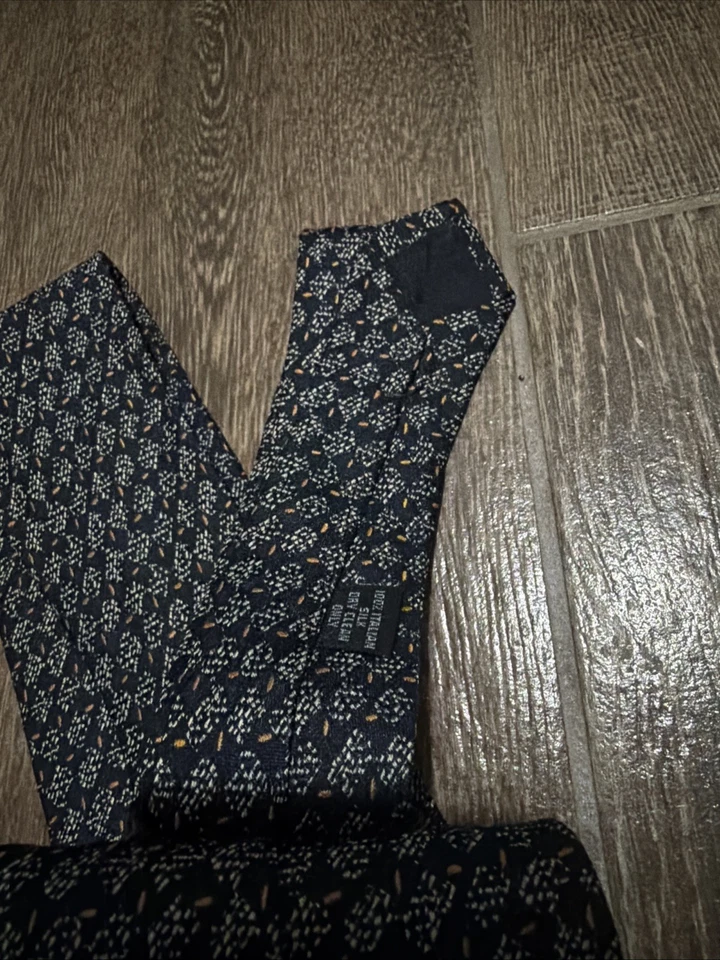 Corbata Blue Coach 100 % seda Foto 3 de 3