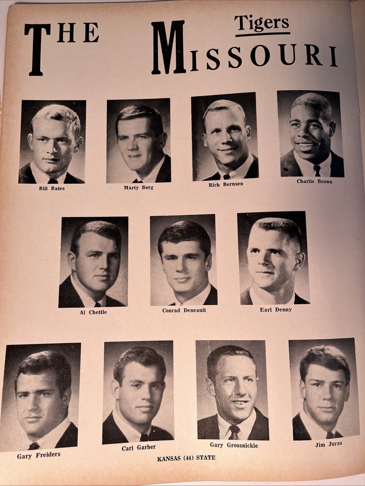 Programme De Match De Football 1946 - Ohio State Vs. Missouri - Collectible Vintage