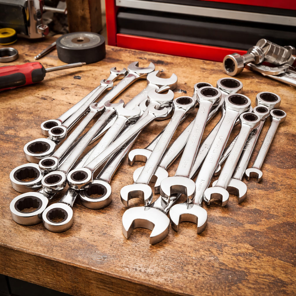 CRAFTSMAN　工具 Craftsman Ratcheting Combination Wrench Set - Silver (46820) (20