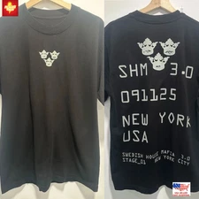 Swedish House Mafia 3.0 091125 NYC 2025 Tour 2 Sided T-Shirt Reprint Gildan 5000