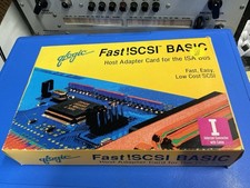 VTG. 1994 QLOGIC PC1651104 SCSI HOST ADAPTER CARD FOR THE ISA BUS - IN BOX