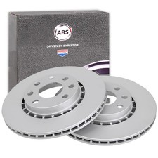 2x A.B.S. BREMSSCHEIBEN 256mm VORNE passend für OPEL ASTRA CORSA TIGRA VECTRA